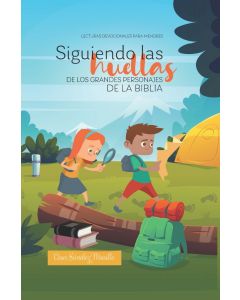 Siguiendo las huellas (2023 Lecturas Devocionales Para Menores - Español)